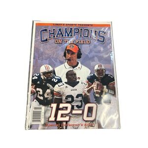 Lindy’s Sports 2010 Auburn Tigers Champions On The Field Magazine
